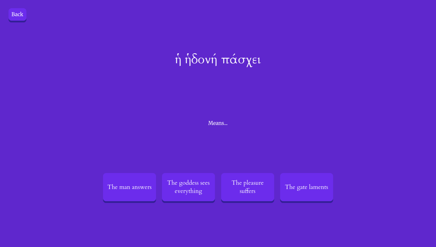 Greek Mathesis
